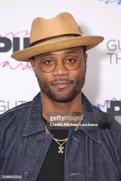 Khiry Walker attends the "Sally & Tom" opening night at The Public Theater on April 16, 2024 in New York City.