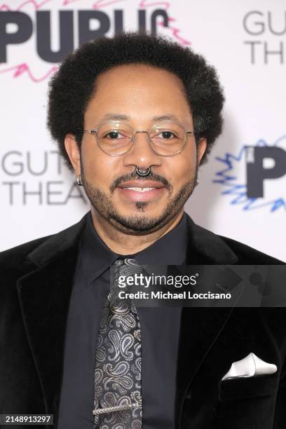 Alan C. Edwards attends the "Sally & Tom" opening night at The Public Theater on April 16, 2024 in New York City.