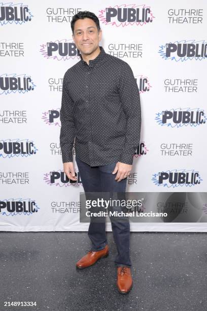 Edgar Godineaux attends the "Sally & Tom" opening night at The Public Theater on April 16, 2024 in New York City.