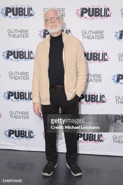 Dan Moses Schreier attends the "Sally & Tom" opening night at The Public Theater on April 16, 2024 in New York City.