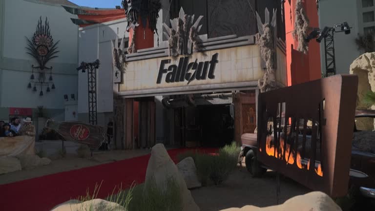 CA: Cast of “Fallout” video game adaptation into series walks red carpet