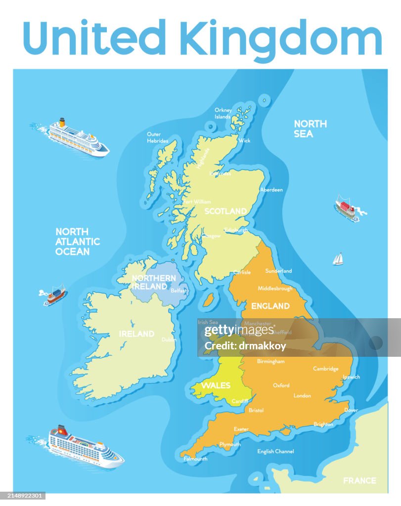 United Kingdom Map