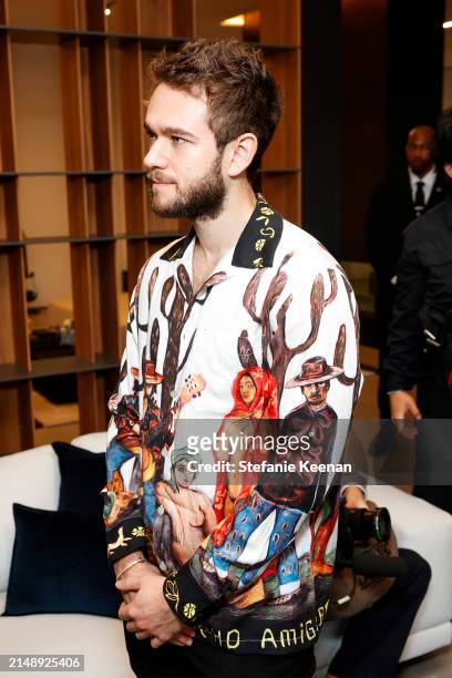 Zedd is seen as Audemars Piguet hosts a special evening with John Mayer to Celebrate latest collaboration at a private residence on April 16, 2024 in...