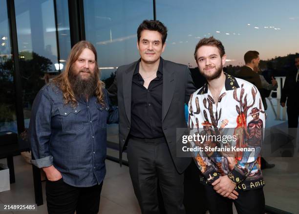 Chris Stapleton, John Mayer and Zedd pose as Audemars Piguet hosts a special evening with John Mayer to Celebrate latest collaboration at a private...