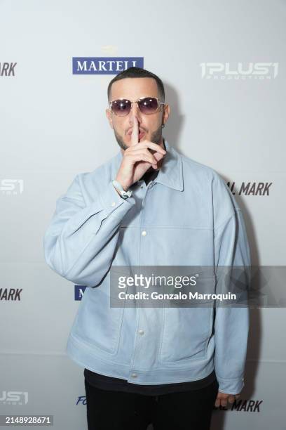 Dj Snake attends the Skepta and guests at Soho Warehouse, "Tribal Mark" Los Angeles Premiere, with Formula E and Martell Blue Swift at Soho Warehouse...