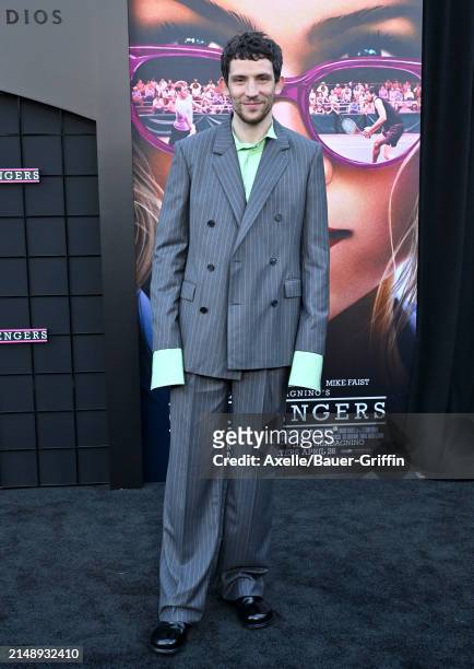 Josh O'Connor attends the Los Angeles Premiere of Amazon MGM Studios "Challengers" at Westwood Village Theater on April 16, 2024 in Los Angeles,...