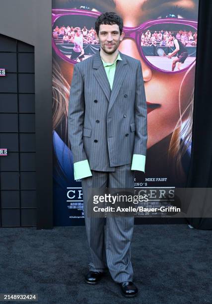 Josh O'Connor attends the Los Angeles Premiere of Amazon MGM Studios "Challengers" at Westwood Village Theater on April 16, 2024 in Los Angeles,...