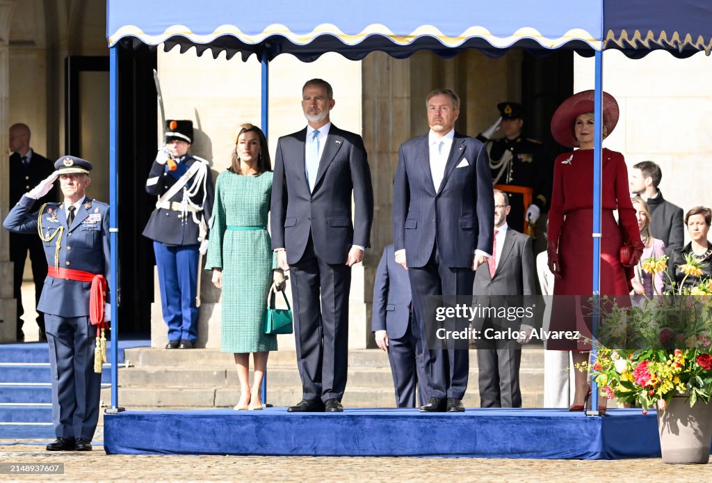 Day 2 - Spanish Royals Visit Netherlands