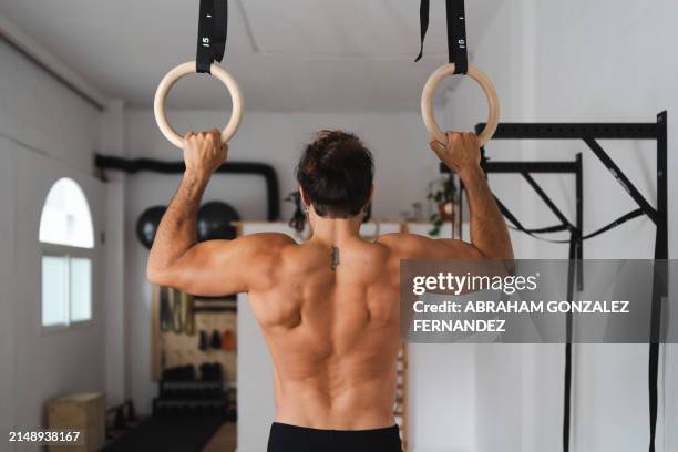 Strong Men Rinba 12,777 Male Gymnast Rings Stock Photos, High-Res Pictures, and Images ...