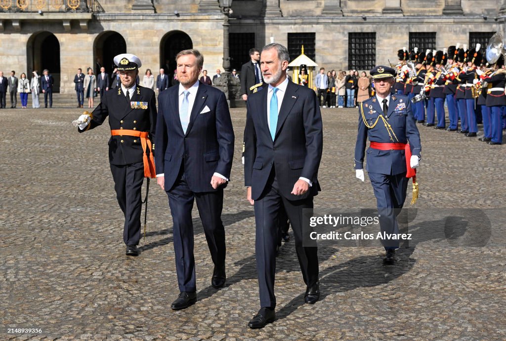 Day 2 - Spanish Royals Visit Netherlands
