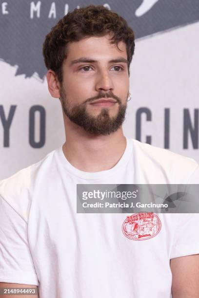 Albert Baró attends the Madrid photocall for "Disco, Ibiza, Locomía" at Hotel URSO on April 17, 2024 in Madrid, Spain.