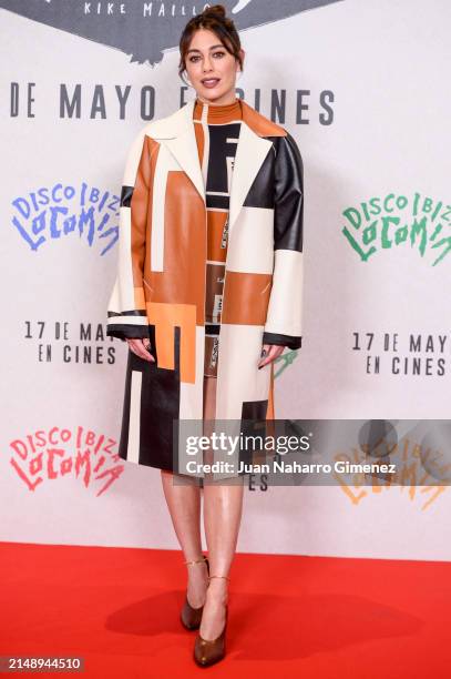 Blanca Suarez attends the Madrid photocall for "Disco, Ibiza, Locomía" at Hotel URSO on April 17, 2024 in Madrid, Spain.