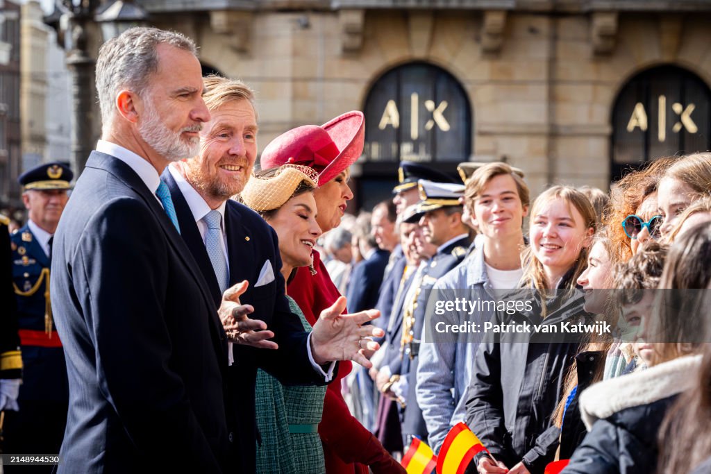 Day 2 - Spanish Royals Visit Netherlands