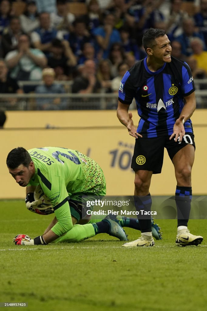Scuffet Simone Scuffet of Cagliari is seen during the Serie A TIM match... News ...
