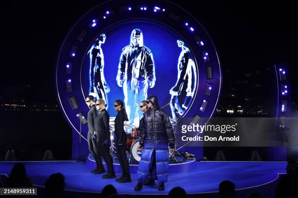 Dancers perform during the Pepsi 'Pulse Collection' Fashion Showcase at Overseas Passenger Terminal on April 17, 2024 in Sydney, Australia.
