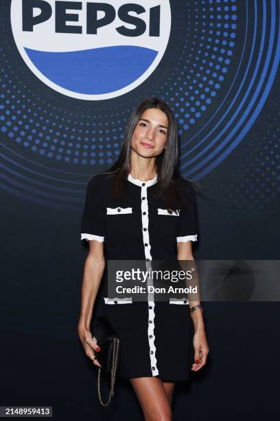Rey-Hanna Vakili attends the Pepsi 'Pulse Collection' Fashion Showcase at Overseas Passenger Terminal on April 17, 2024 in Sydney, Australia.