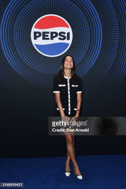 Rey-Hanna Vakili attends the Pepsi 'Pulse Collection' Fashion Showcase at Overseas Passenger Terminal on April 17, 2024 in Sydney, Australia.