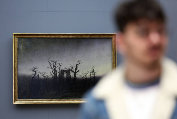 DEU: "Caspar David Friedrich. Unendliche Landschaften" Exhibition Preview At Alte Nationalgalerie Berlin