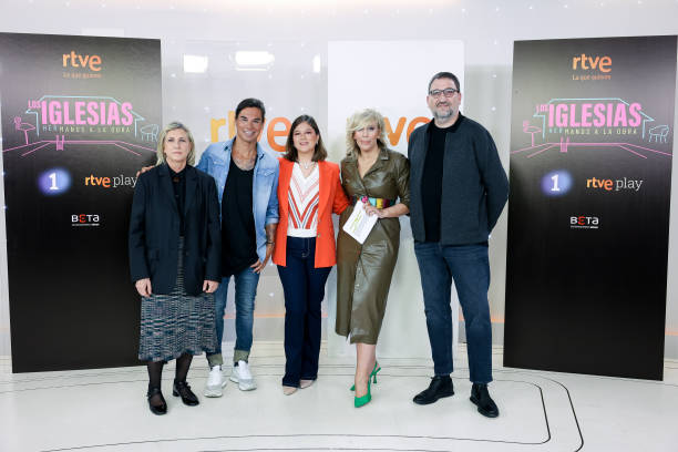 ESP: RTVE Presents "Los Iglesias. Hermanos A La Obra" TV Show In Madrid