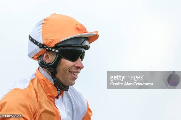 Sean Levey poses at Newmarket Racecourse on April 17, 2024 in Newmarket, England.