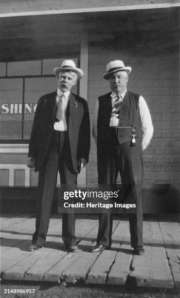 Tom Magowan and Bill McFee, between circa 1900 and 1916. Creator: Unknown.