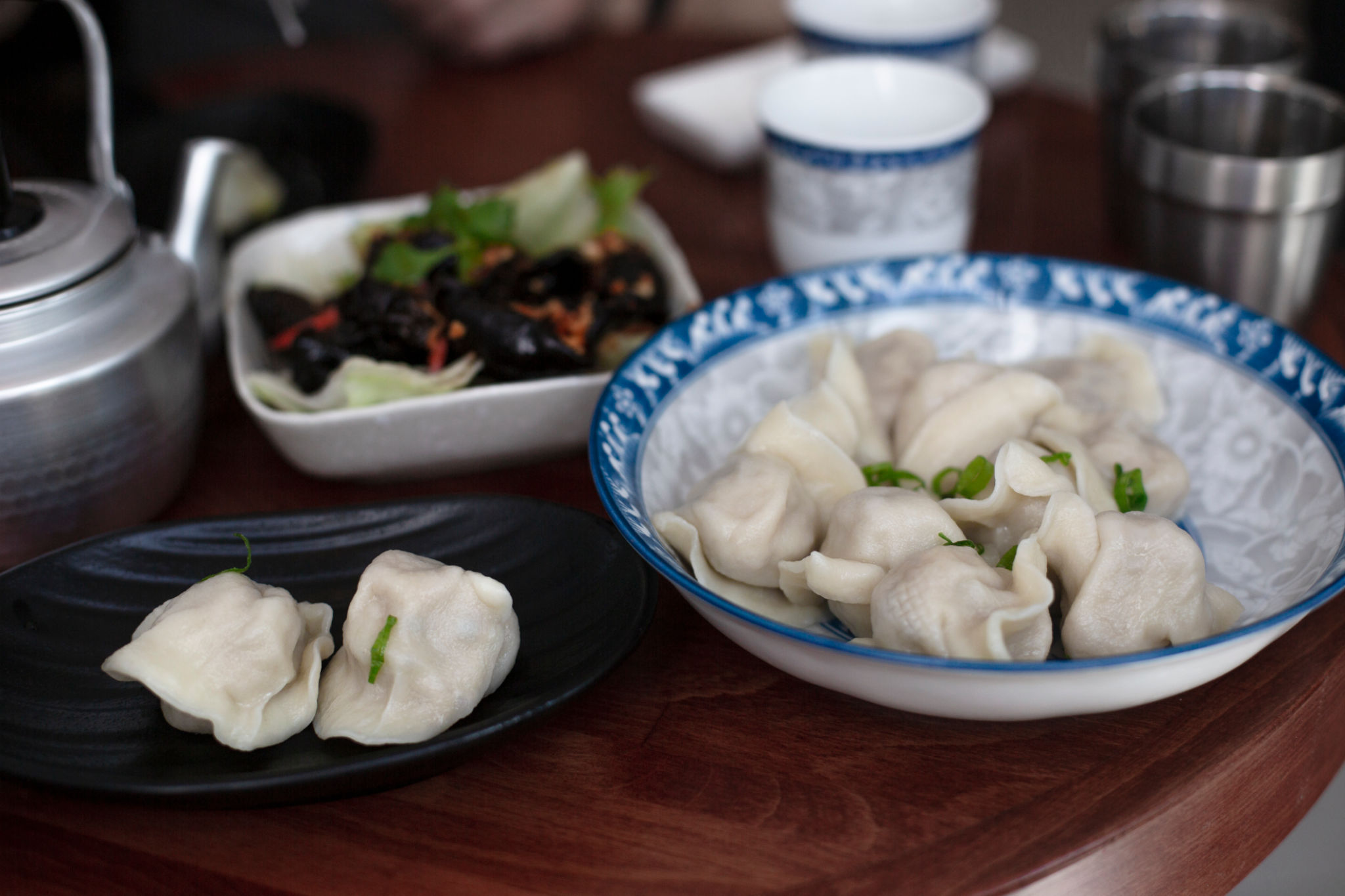 tea and dumplings