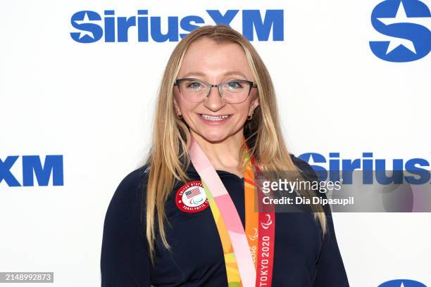 McKenzie Coanvisits SiriusXM Studios on April 17, 2024 in New York City.