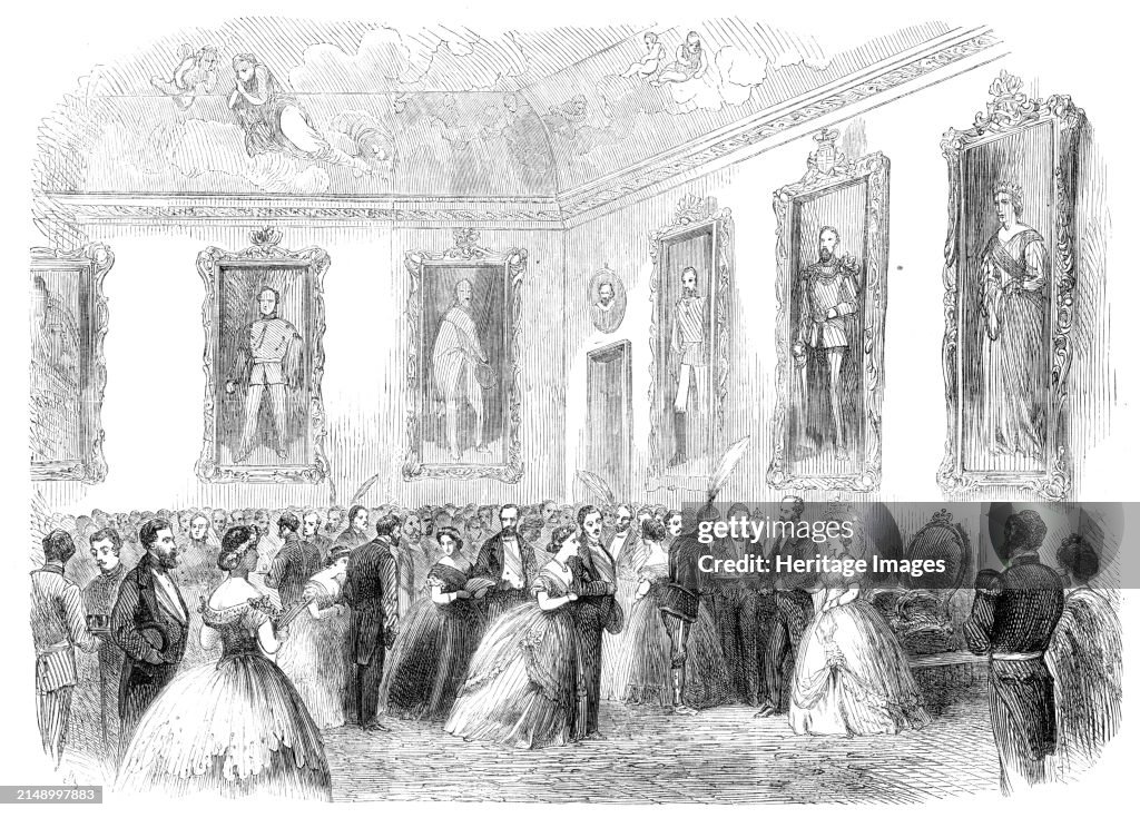 Visit of the Prince and Princess of Wales to Sweden:...ball given by the Dowager of Sweden..., 1864