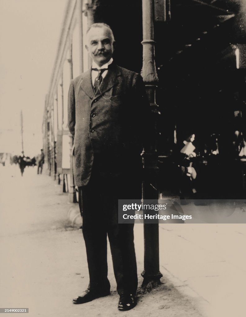 Portrait of Sotirios Voulgaris (1857-1932). Creator: Anonymous