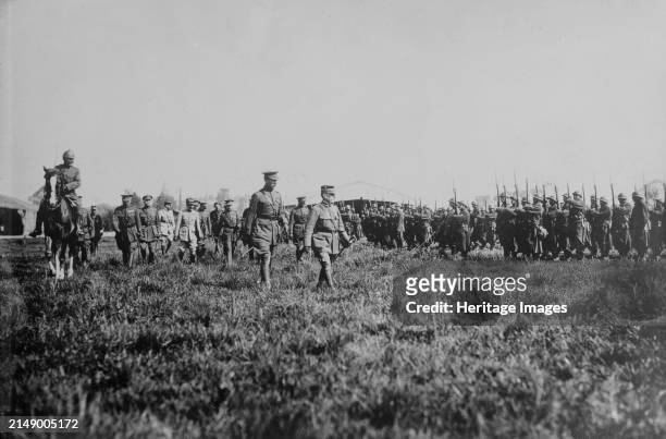King Albert and Gen. Foch, 7 Oct 1918 . Marshal Ferdinand Jean Marie Foch , a French general who served as the Allied Supreme Allied Commander during...
