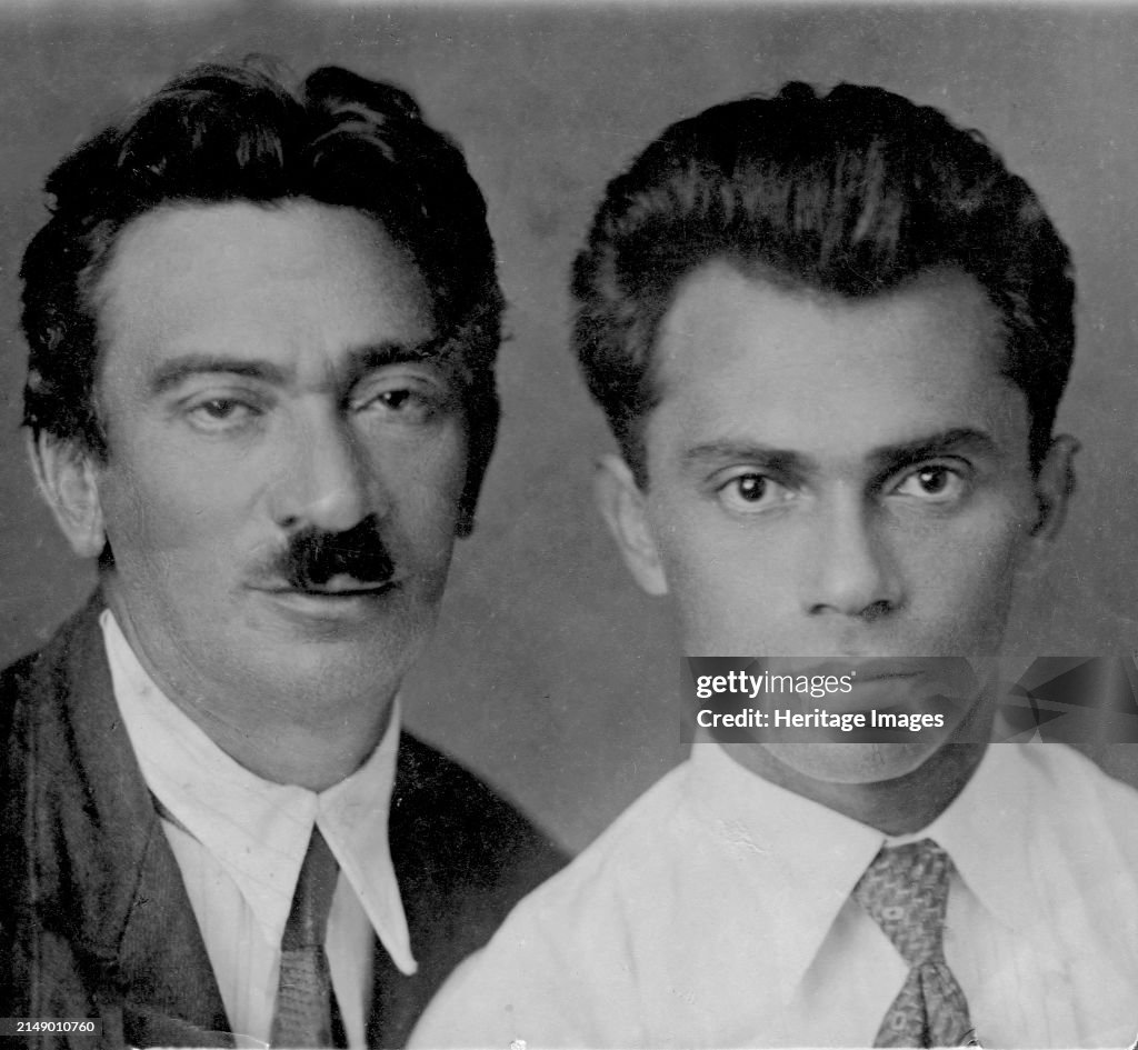 B.L. Bruk With His Nephew