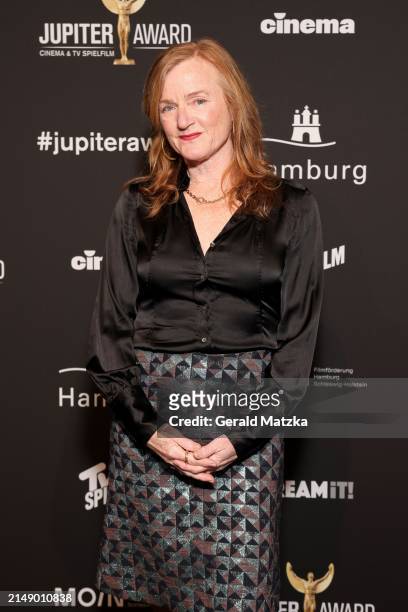 Nina Petri attends the Jupiter Awards at Altonaer Kaispeicher on April 17, 2024 in Hamburg, Germany.