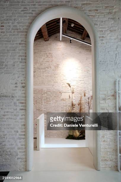 General view of the illy Art Collection Presentation During Art Biennale 2024 on April 17, 2024 in Venice, Italy.