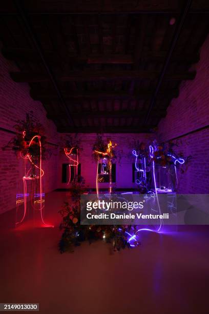 General view at the illy Art Collection Presentation During Art Biennale 2024 on April 17, 2024 in Venice, Italy.