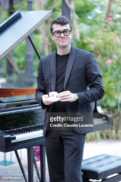 Alessandro Martire attends the illy Art Collection Presentation During Art Biennale 2024 on April 17, 2024 in Venice, Italy.