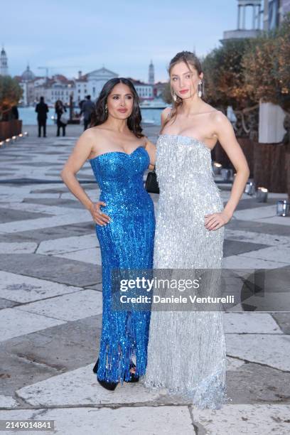 Selma Mathilde 1,159 Salma Hayek Blue Dress Stock Photos, High-Res Pictures, and ...