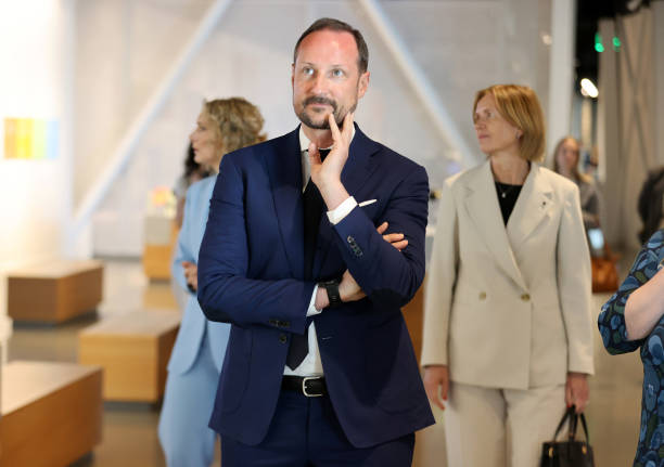 USA: Crown Prince Haakon Of Norway Visits The United States