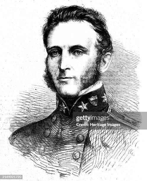 Major-General "Stonewall" Jackson, of the Confederate Army, 1862. '...a Portrait of the famous Confederate officer General Thomas Jefferson Jackson,...