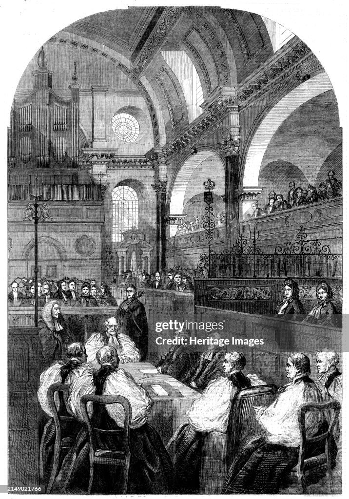 Confirmation of Dr. Longley's election to the Archbishopric of Canterbury..., 1862