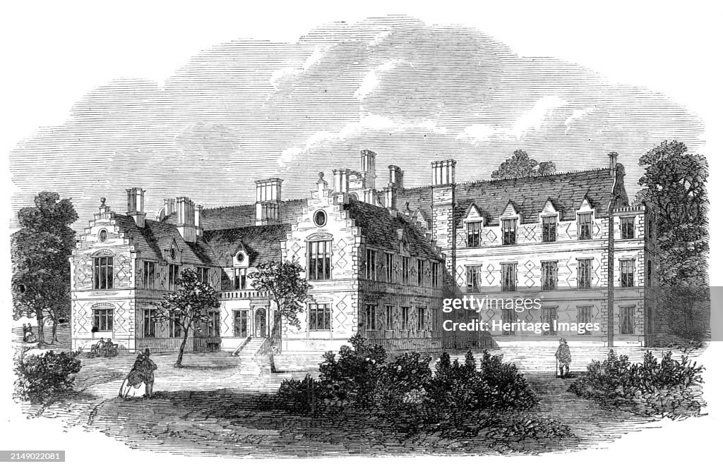 The new German Hospital, Dalston, 1864