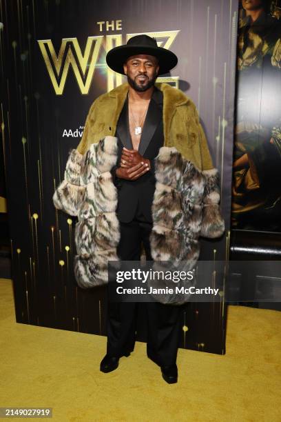 Wayne Brady attends the broadway opening night of "The Wiz" at Marquee Theatre on April 17, 2024 in New York City.