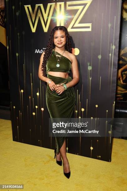 Maile Masako Brady attends the broadway opening night of "The Wiz" at Marquee Theatre on April 17, 2024 in New York City.