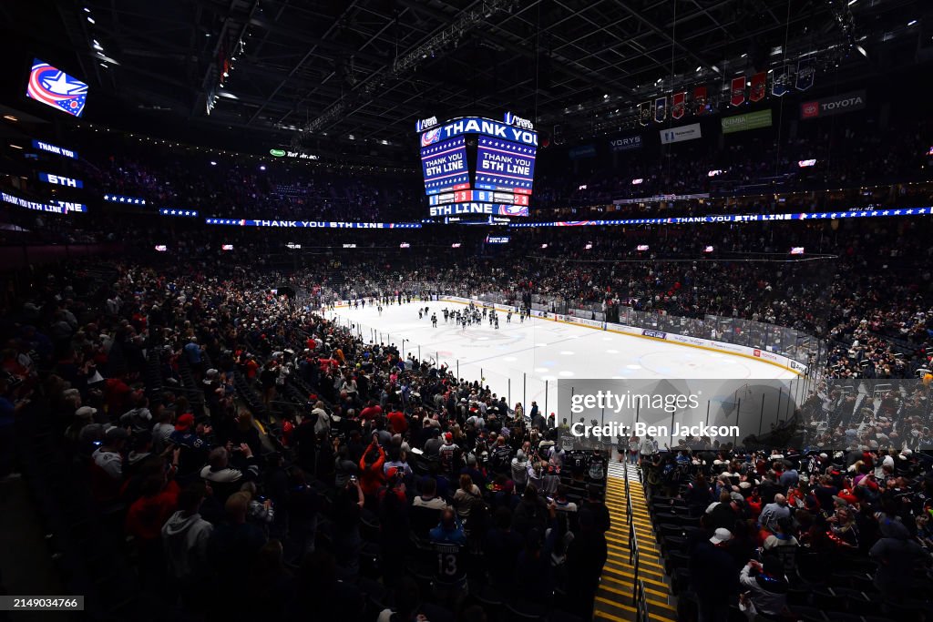 Carolina Hurricanes v Columbus Blue Jackets