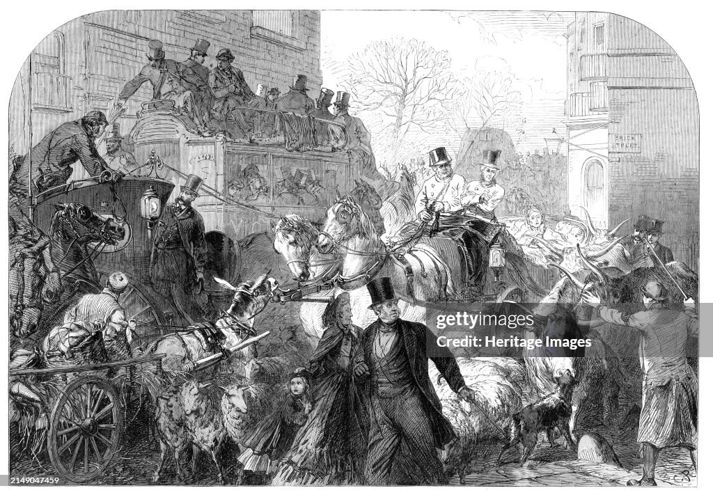 A "Block" in Park-lane, 1864