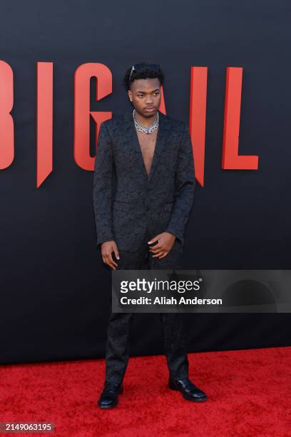Carl Dawson attends the Los Angeles premiere of Universal Pictures "Abigail" at Regency Village Theatre on April 17, 2024 in Los Angeles, California.