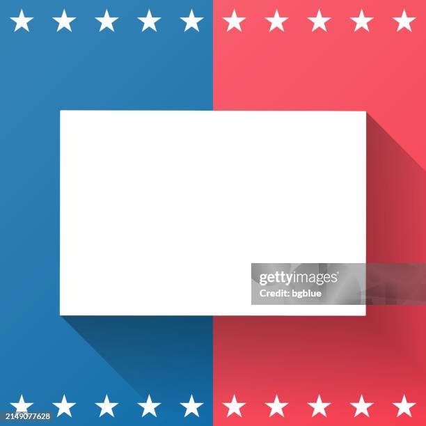 ransom county, north dakota. map on blue and red background - lisbon stock illustrations