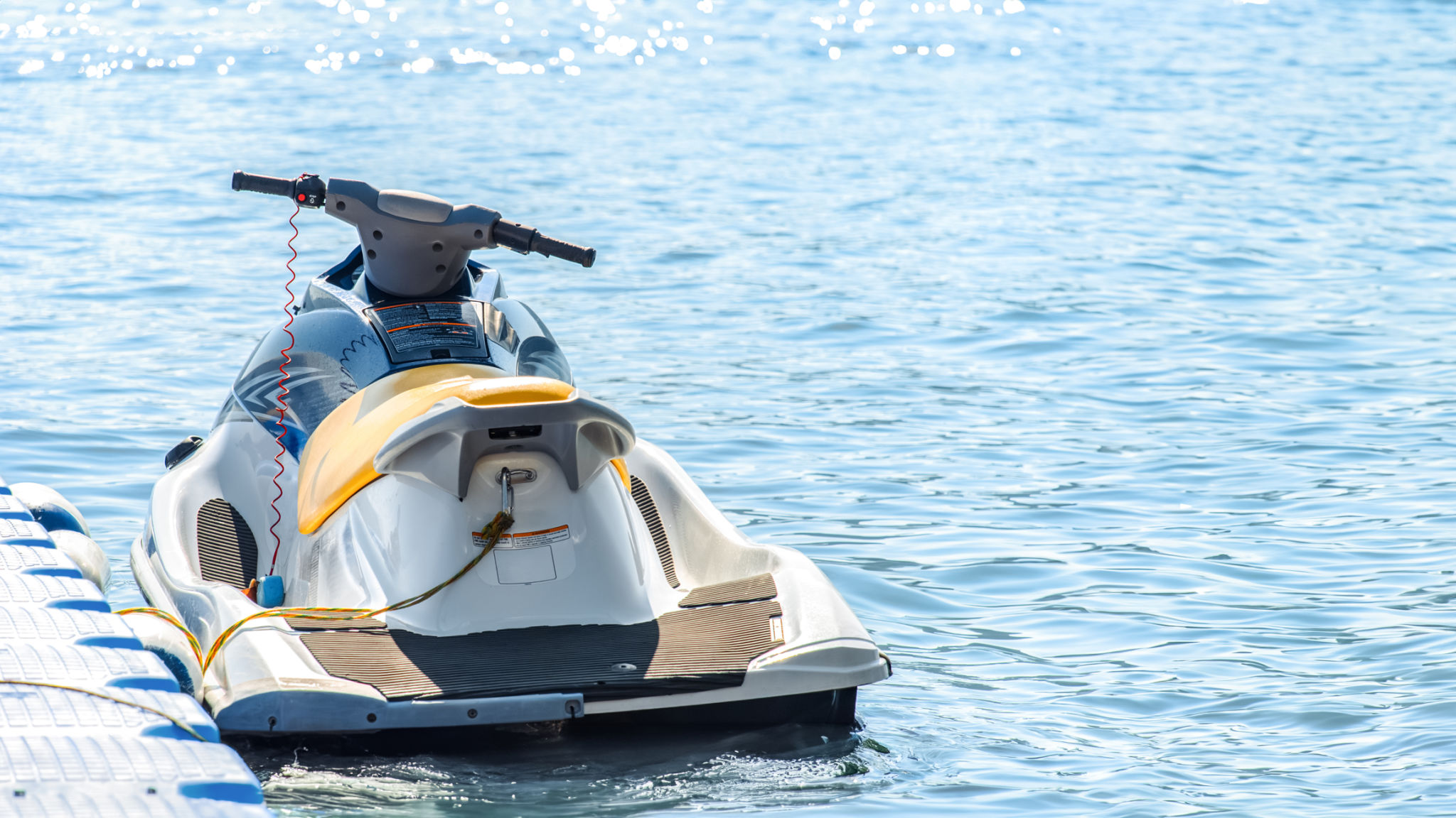 jet skiing