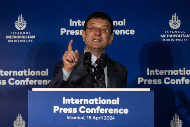 TUR: Istanbul Mayor Ekrem Imamoglu Holds Press Conference After Re-Election