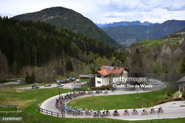 Nils Aebersold of Switzerland, Fabio Felline of Italy, Amanuel Ghebreigzabhier of Eritrea, Juan Pedro Lopez of Spain - Green Leader Jersey, Liam...