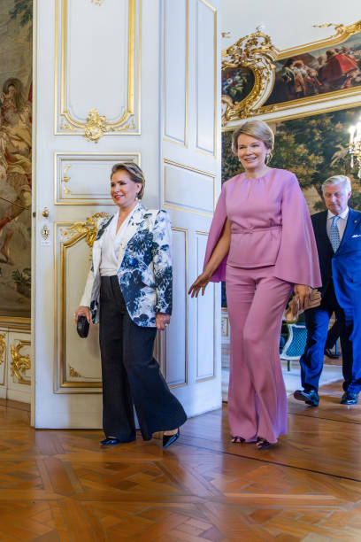 BEL: Grand-Duke And Grand Duchess Of Luxembourg : State Visit To Belgium - Day Three